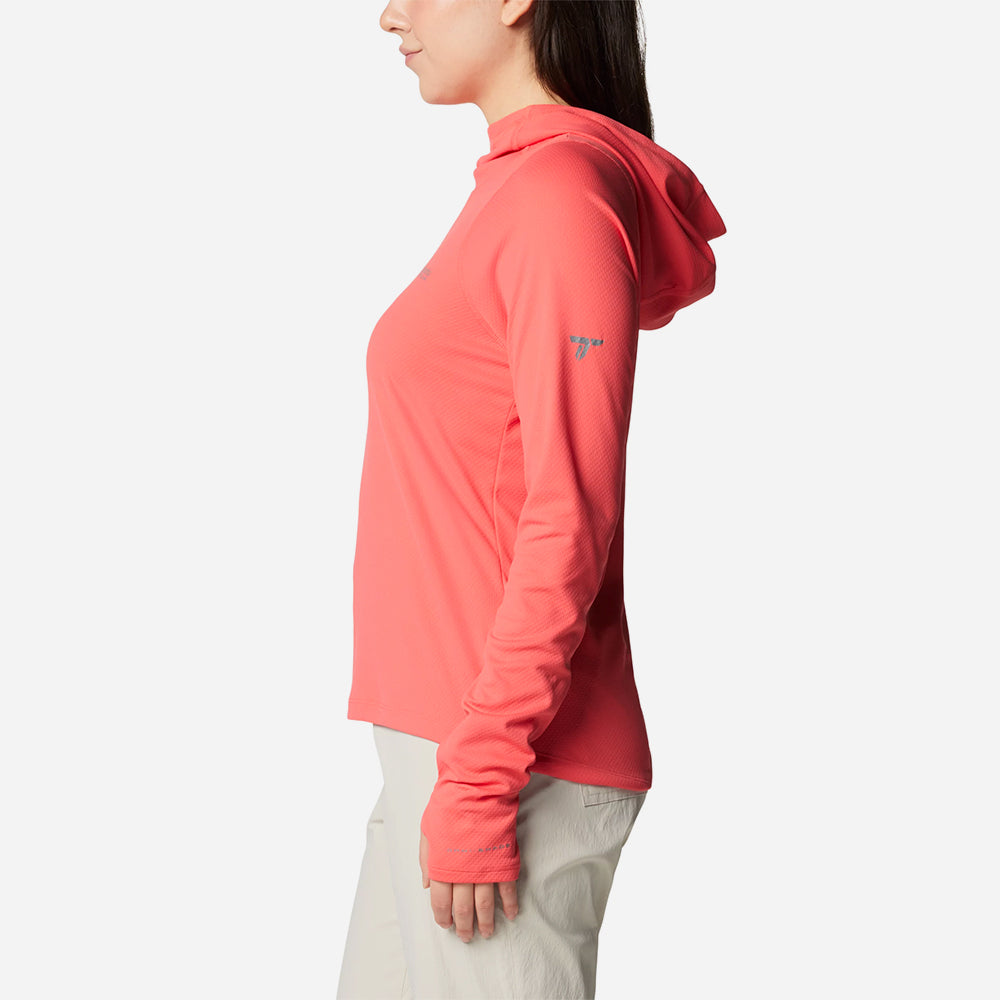 Áo Hoodie Nữ Columbia Summit Valley™ - Đỏ - Supersports Vietnam