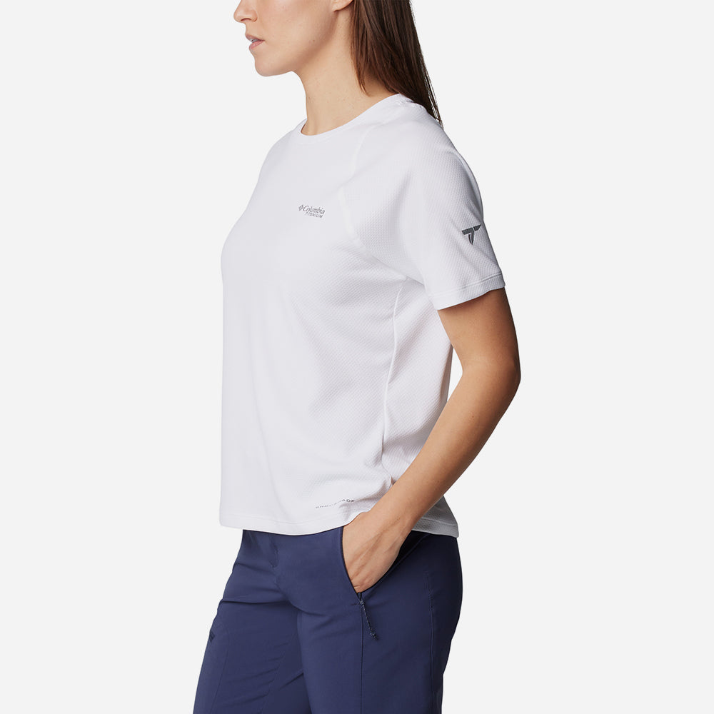 Áo Thun Tay Ngắn Nữ Columbia Summit Valley™ - Trắng - Supersports Vietnam