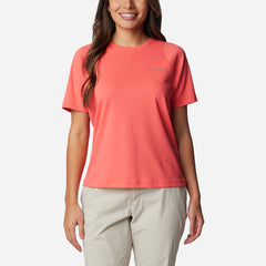 Áo Thun Tay Ngắn Nữ Columbia Summit Valley™ Short Sleeve Crew - Hồng