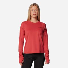 Women's Columbia Summit Valley™ Long Sleeve Tee - Red