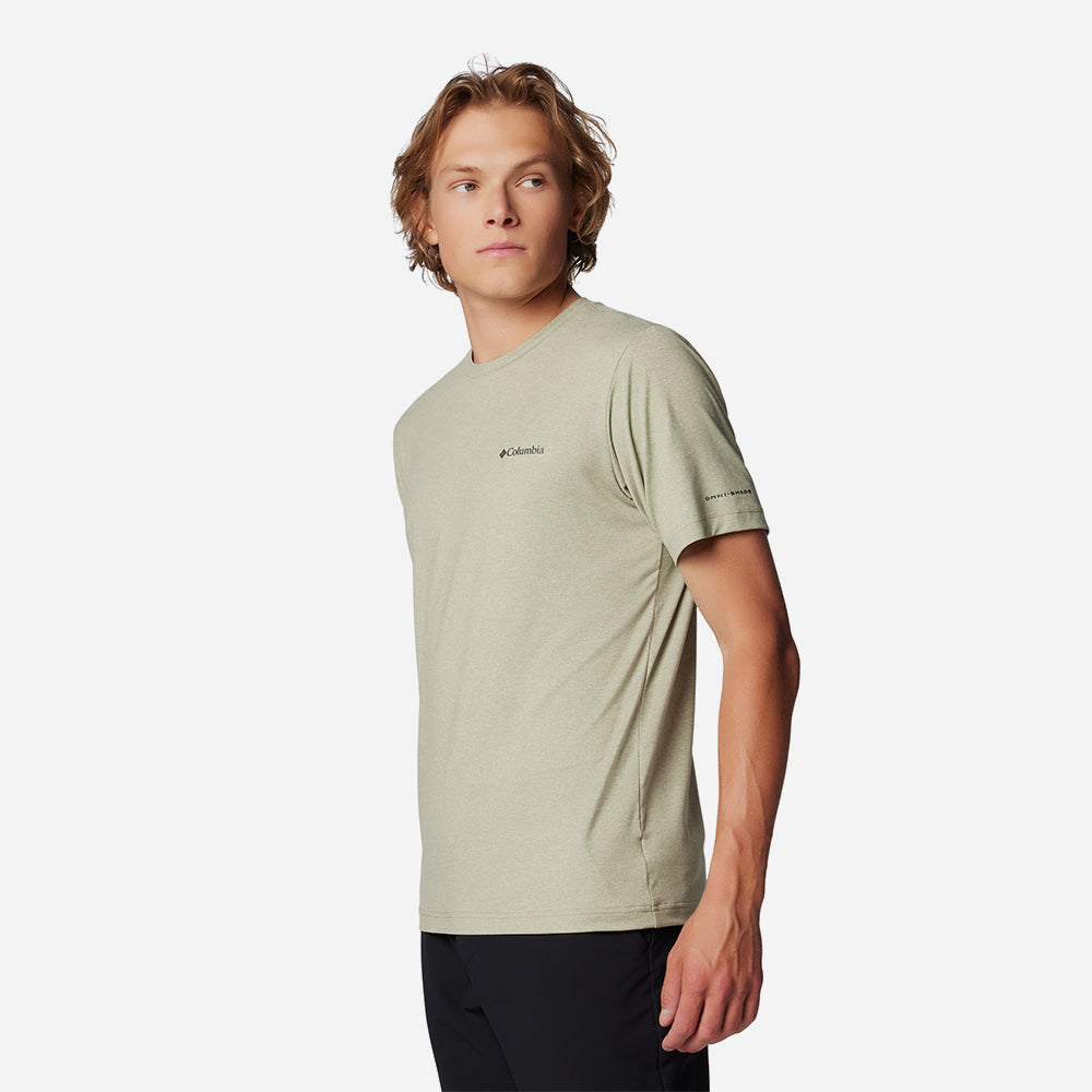 Áo Thun Tay Ngắn Nam Columbia Tech Trail™ Neck Ii - Be - Supersports Vietnam