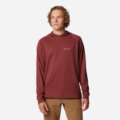 Men's Columbia Black Mesa™ Pullover Ii Hoodies - Red