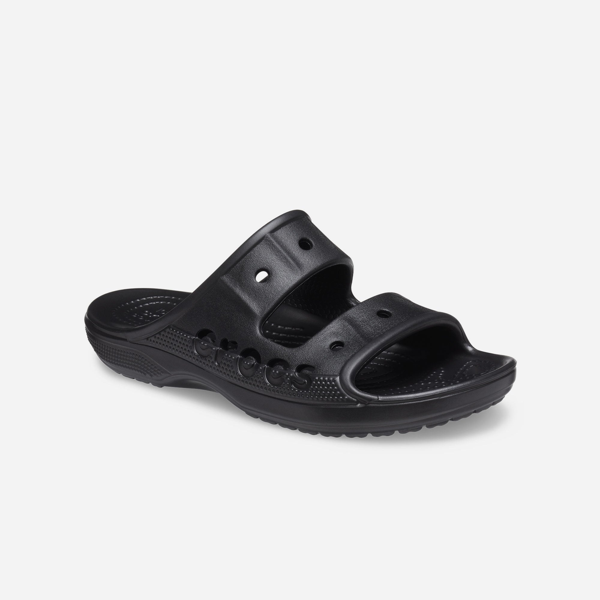 Dép Quai Ngang Unisex Crocs Baya - Đen - Supersports Vietnam