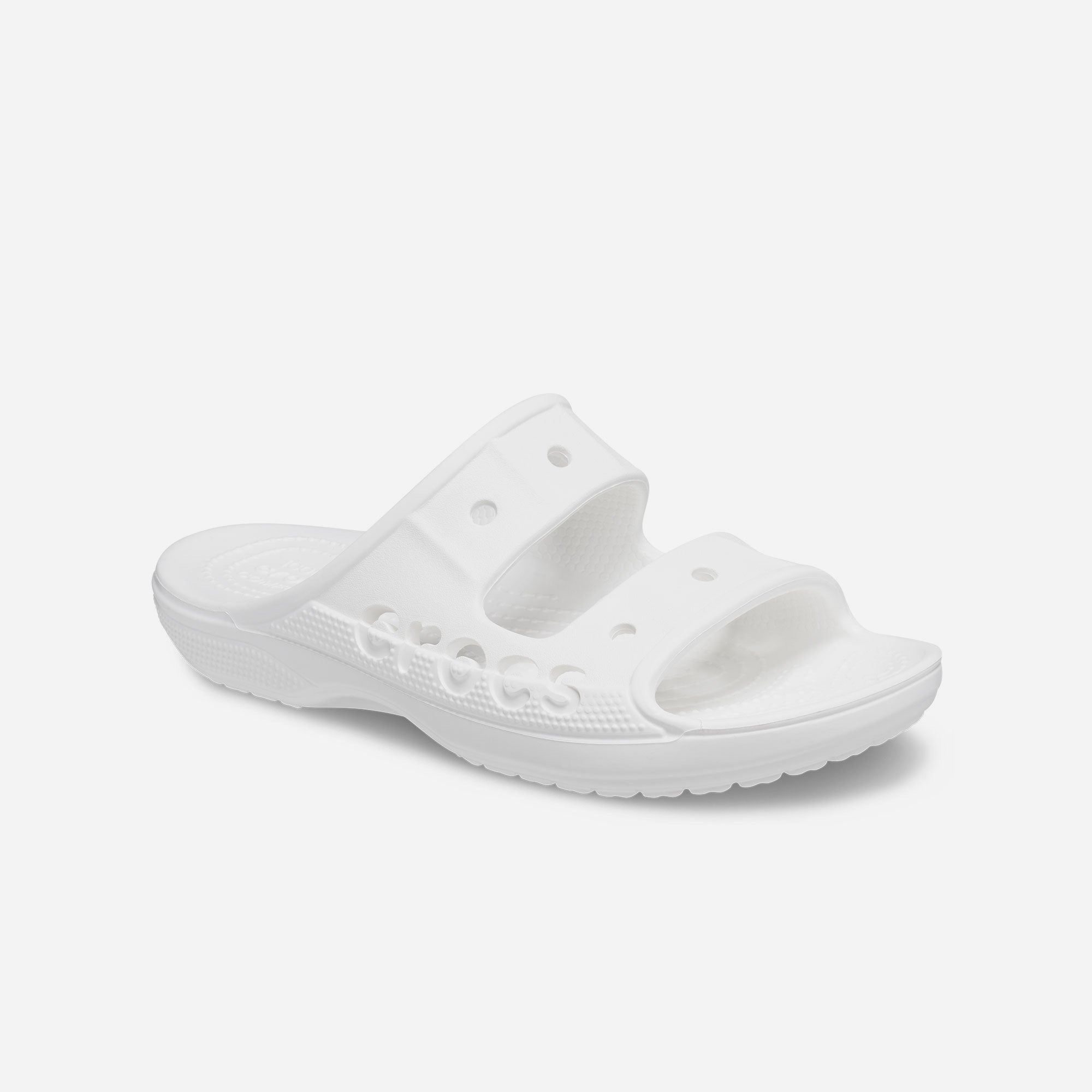 Dép Quai Ngang Unisex Crocs Baya - Trắng - Supersports Vietnam