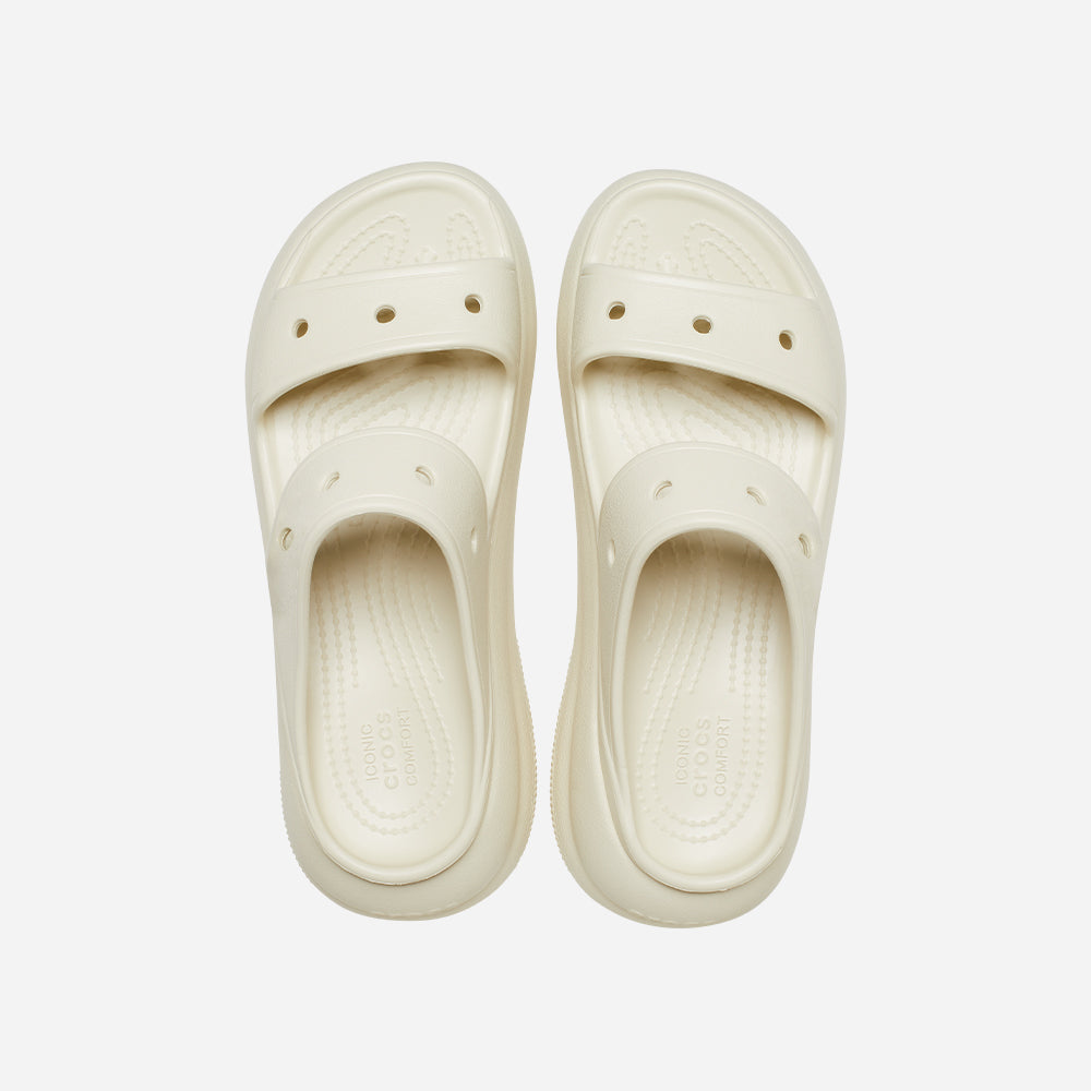 Dép Quai Ngang Unisex Crocs Classic Crush - Be - Supersports Vietnam