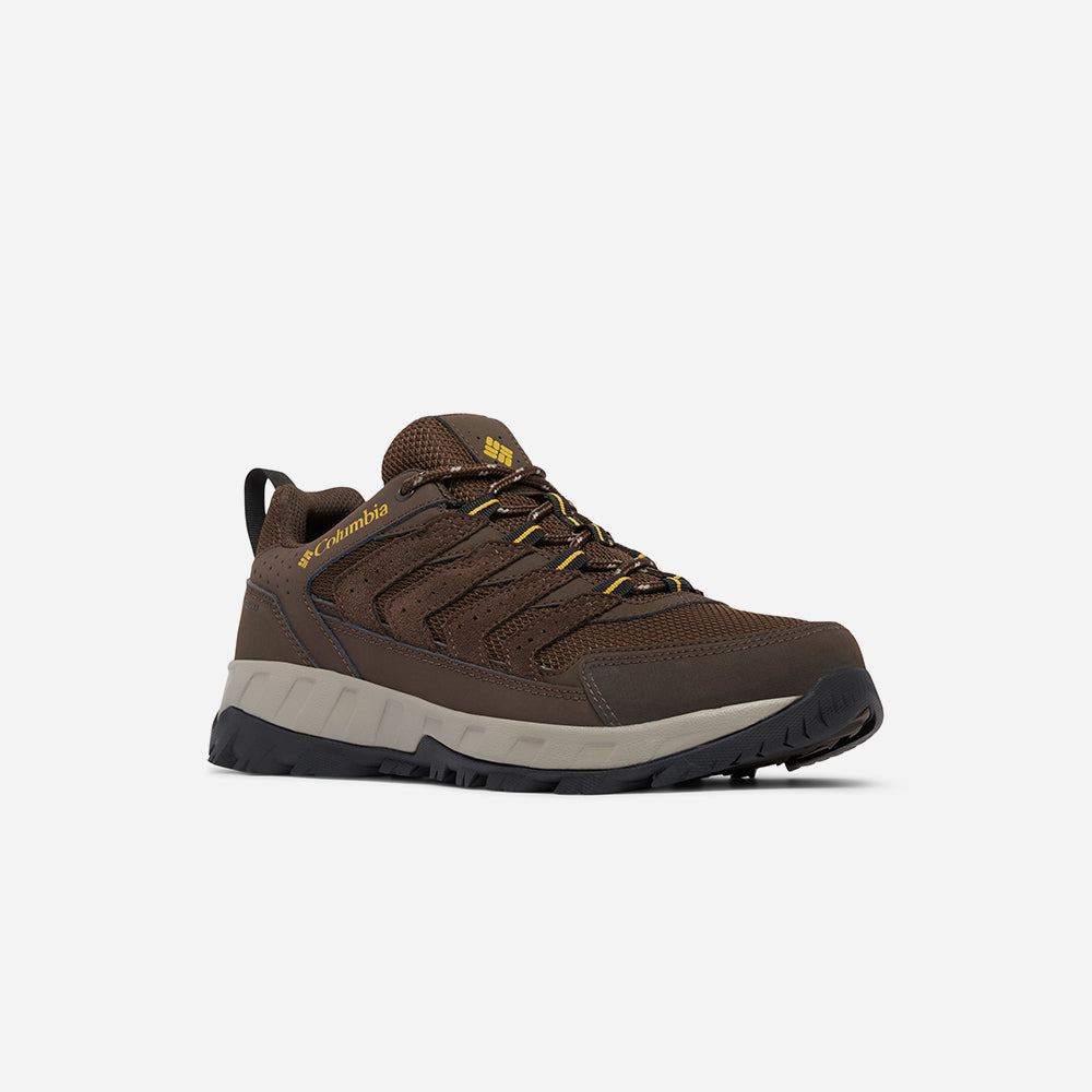 Giày Leo Núi Nam Columbia Strata Trail™ Low Waterproof - Nâu - Supersports Vietnam