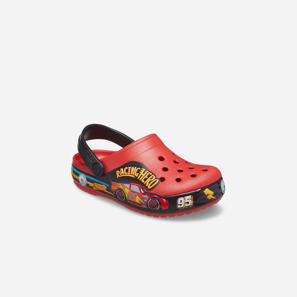 Giày Clog Trẻ Em Crocs Funlab Cars Lights Band - Đỏ - Supersports Vietnam