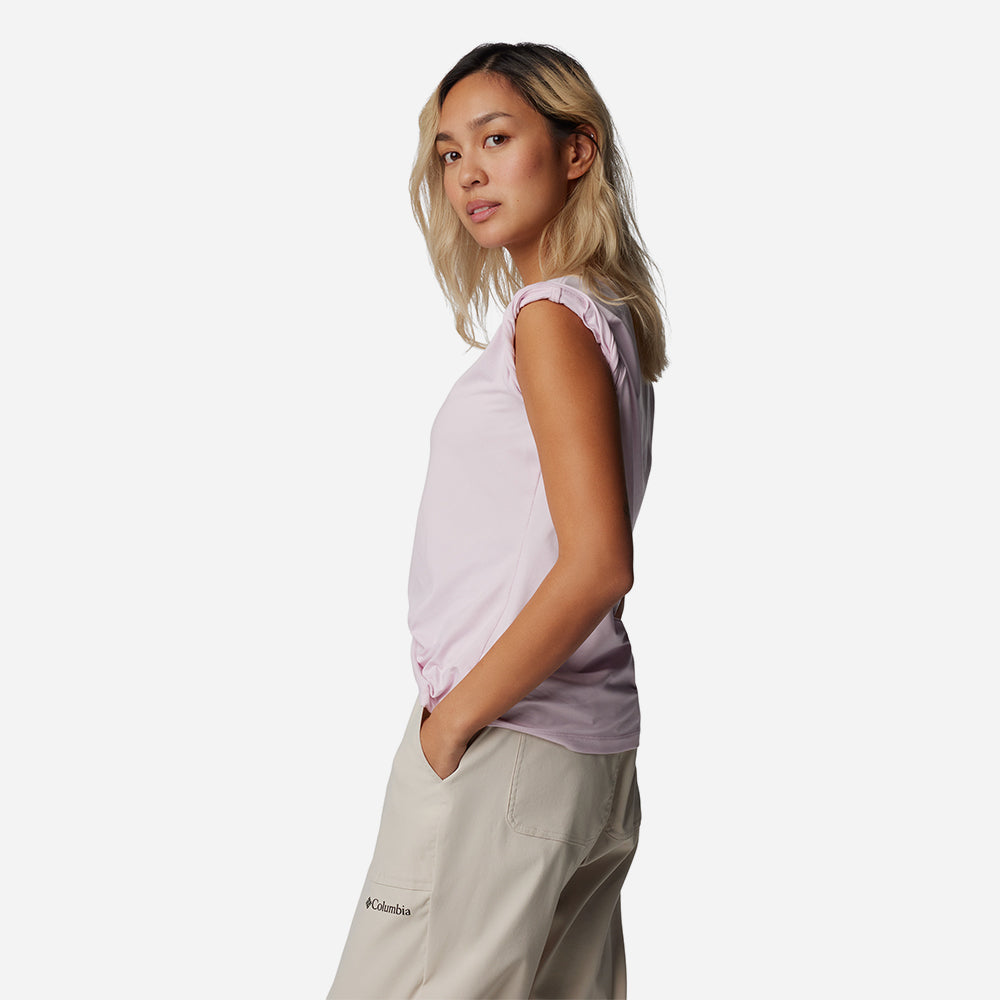 Áo Thun Tay Ngắn Nữ Columbia Sloan Ridge™ Graphic - Hồng - Supersports Vietnam