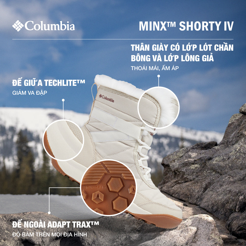 Giày Leo Núi Nữ Columbia Minx™ Shorty Iv - Be