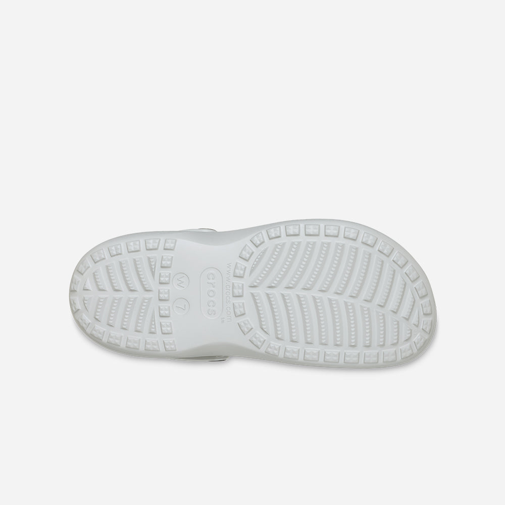 Giày Clog Nữ Crocs Baya Platform - Xám - Supersports Vietnam