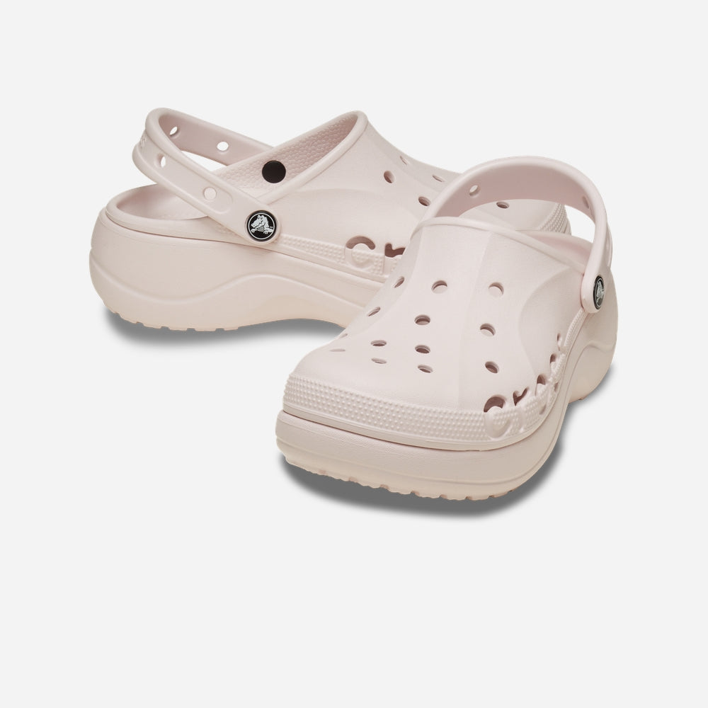 Giày Clog Nữ Crocs Baya Platform - Hồng - Supersports Vietnam