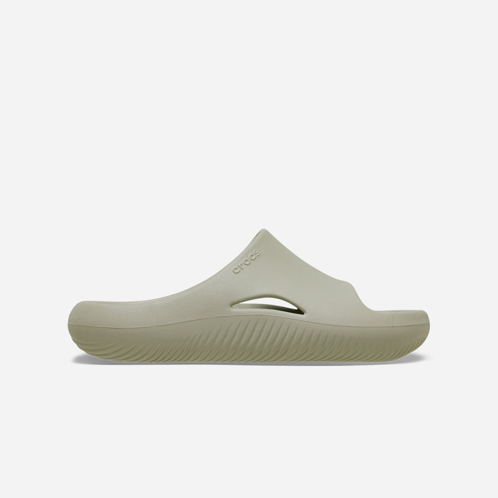 Dép Quai Ngang Unisex Crocs Mellow Recovery - Xanh Lá - Supersports Vietnam
