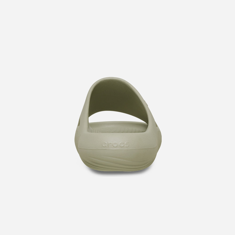 Dép Quai Ngang Unisex Crocs Mellow Recovery - Xanh Lá - Supersports Vietnam