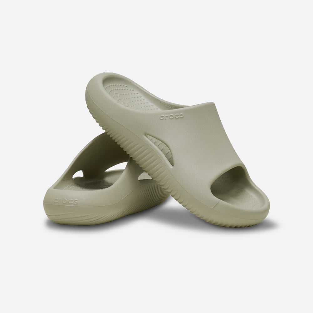Dép Quai Ngang Unisex Crocs Mellow Recovery - Xanh Lá - Supersports Vietnam