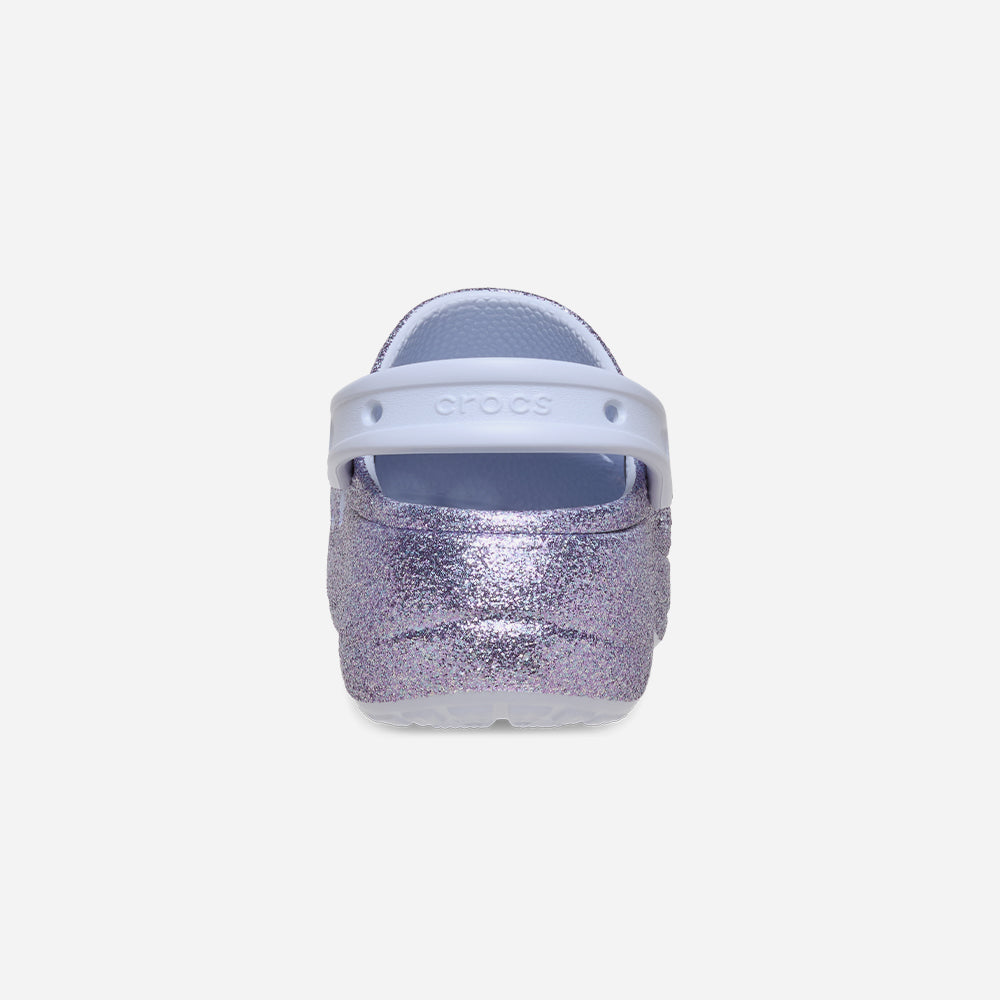 Giày Clog Nữ Crocs Baya Platform Glitter - Tím - Supersports Vietnam
