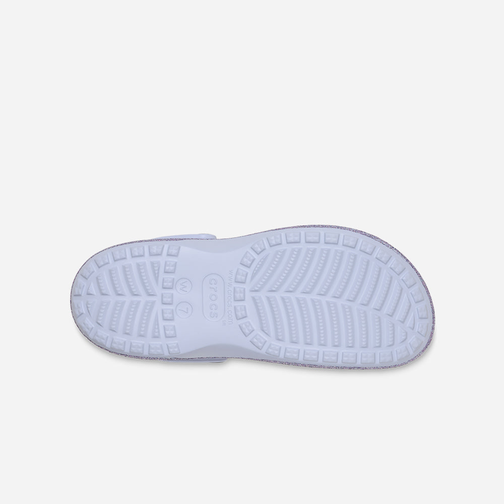 Giày Clog Nữ Crocs Baya Platform Glitter - Tím - Supersports Vietnam