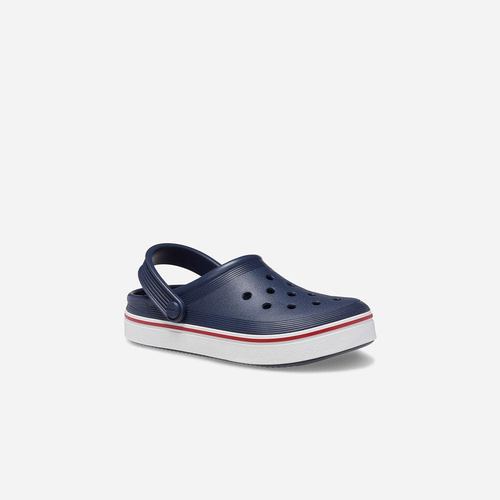 Giày Clog Trẻ Em Crocs Off Court - Xanh Navy - Supersports Vietnam
