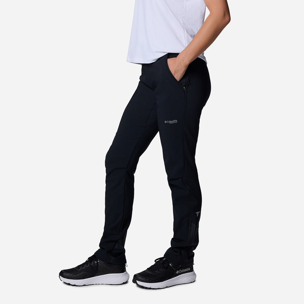 Quần Dài Thể Thao Nữ Columbia Vast Canyon™ Omni-Heat™ Infinity Softshell - Đen - Supersports Vietnam