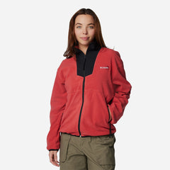 Áo Khoác Nữ Columbia Sequoia Grove™ Full Zip Fleece - Đỏ