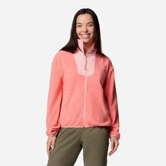 Women's Columbia Sequoia Grove™ Full Zip Fleece Jacket - Pink