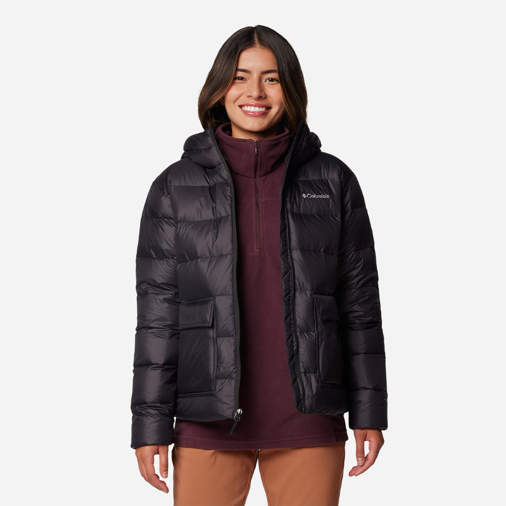 Áo Khoác Nữ Columbia Harmony Falls™ Hooded Down - Đen - Supersports Vietnam