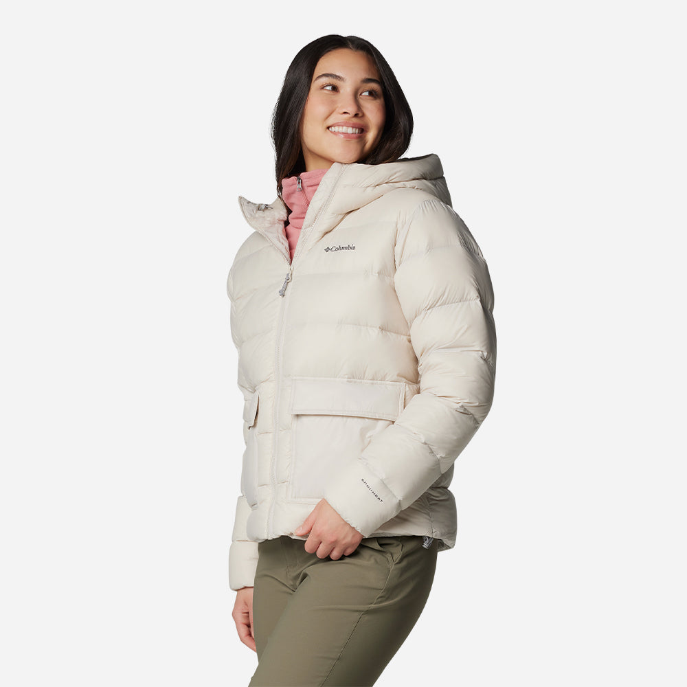 Áo Khoác Nữ Columbia Harmony Falls™ Hooded Down - Be - Supersports Vietnam