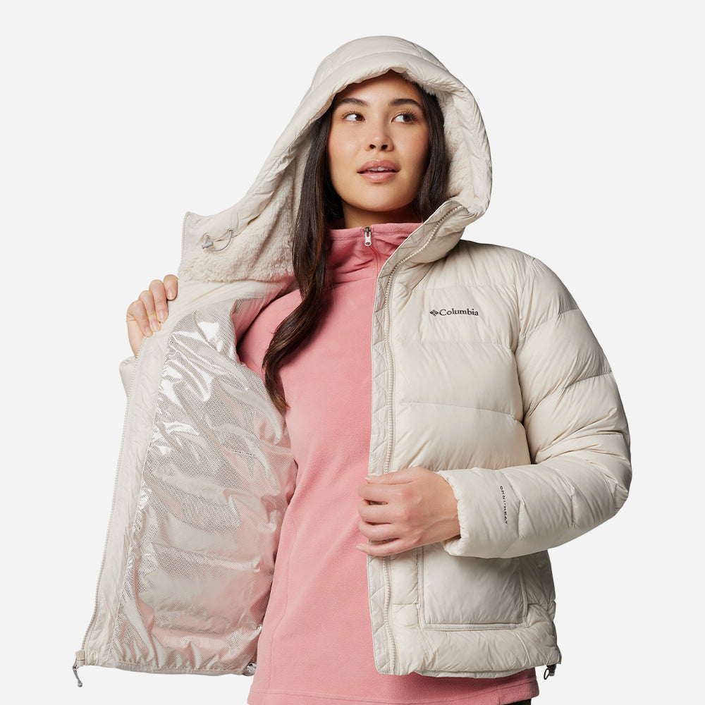 Áo Khoác Nữ Columbia Harmony Falls™ Hooded Down - Be - Supersports Vietnam