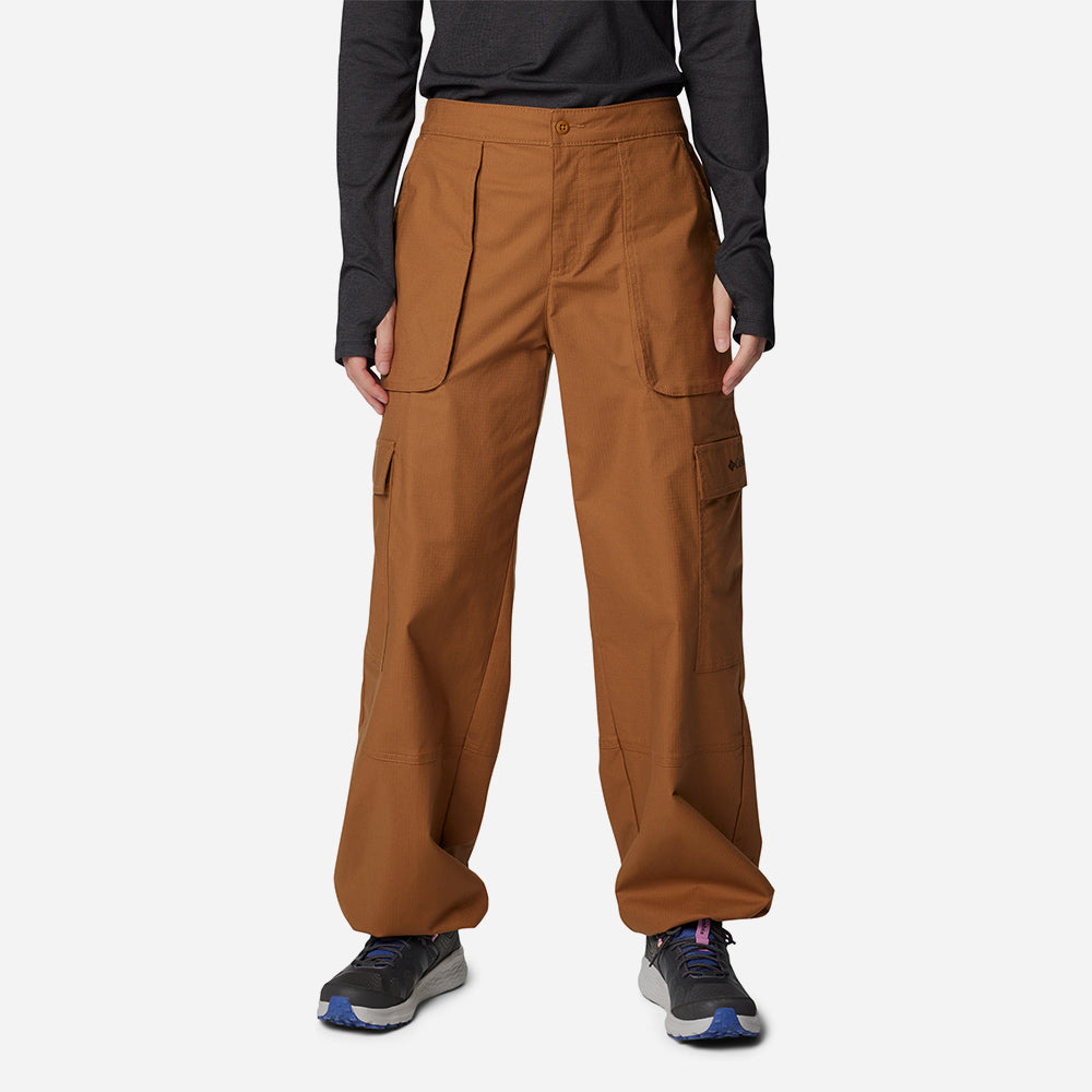 Women's Columbia Brea Falls™ Cotton Ripstop Pants - Brown