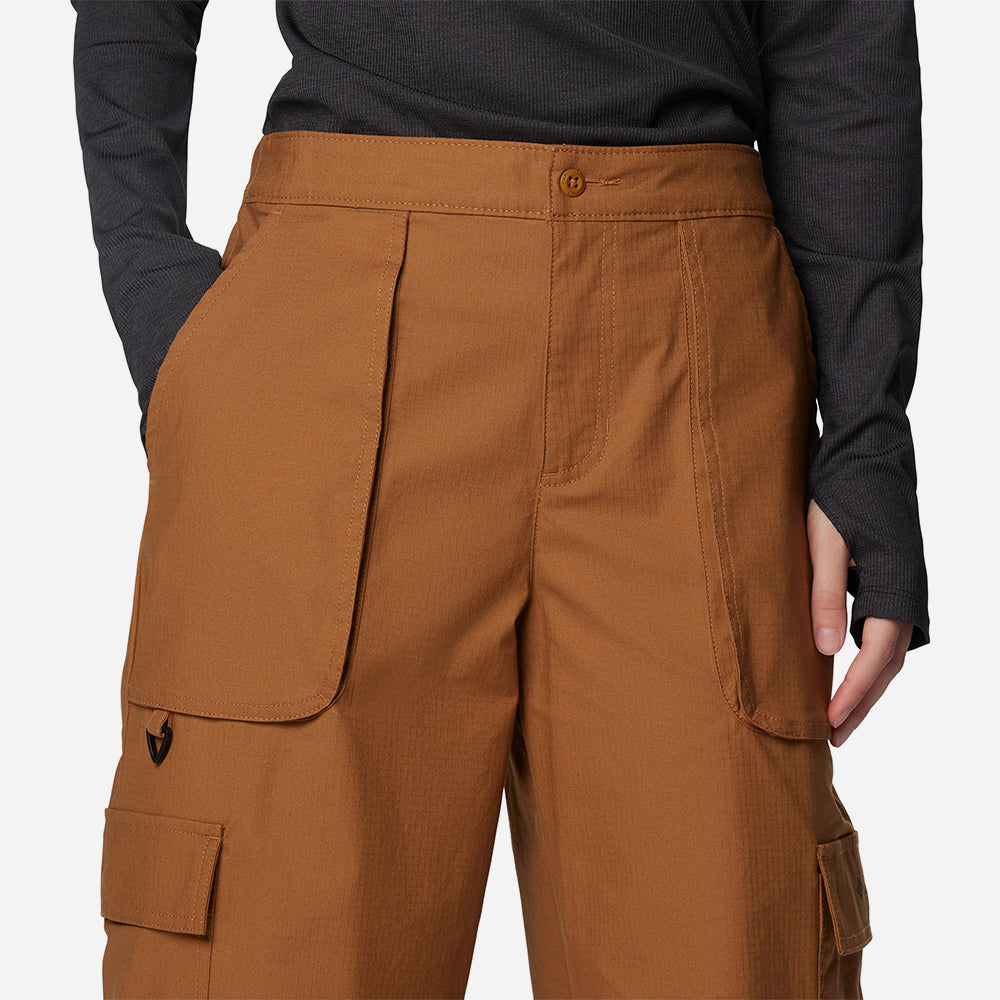 Women's Columbia Brea Falls™ Cotton Ripstop Pants - Brown