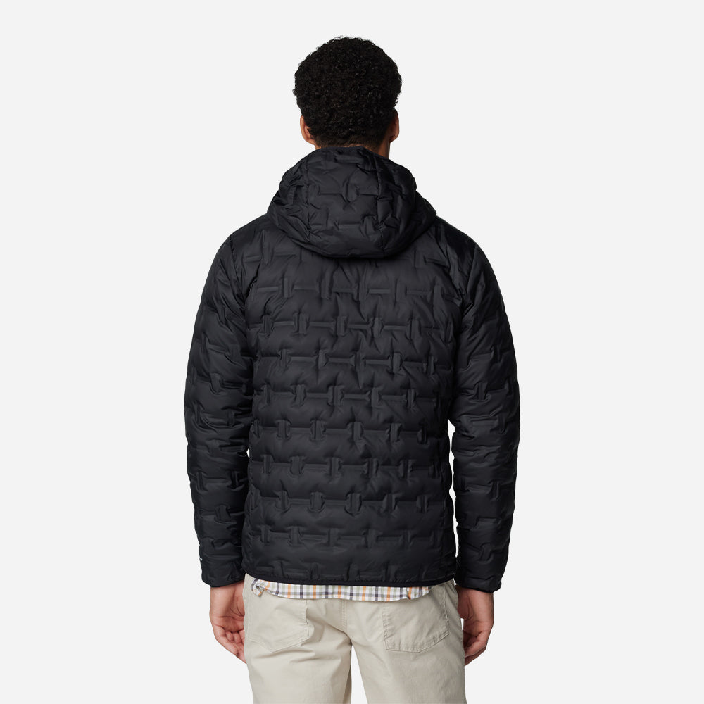 Áo Khoác Nam Columbia Delta Ridge™ II Down Hooded - Đen - Supersports Vietnam