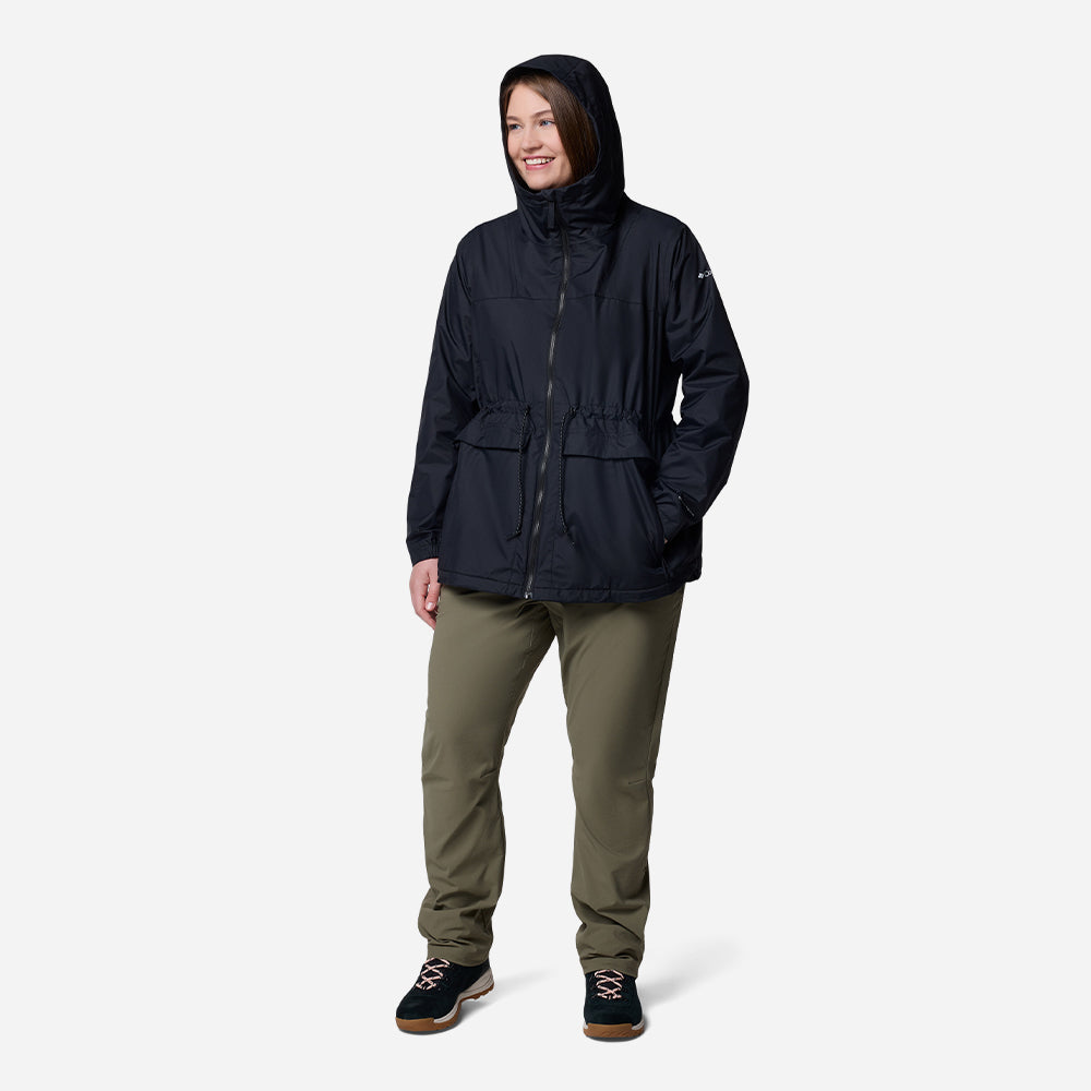 Áo Khoác Nữ Columbia Sweet Creek™ II Lined Rain - Đen - Supersports Vietnam