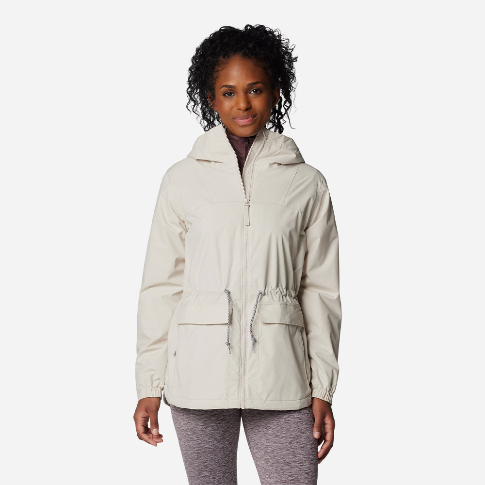 Áo Khoác Nữ Columbia Sweet Creek™ II Lined Rain - Be - Supersports Vietnam