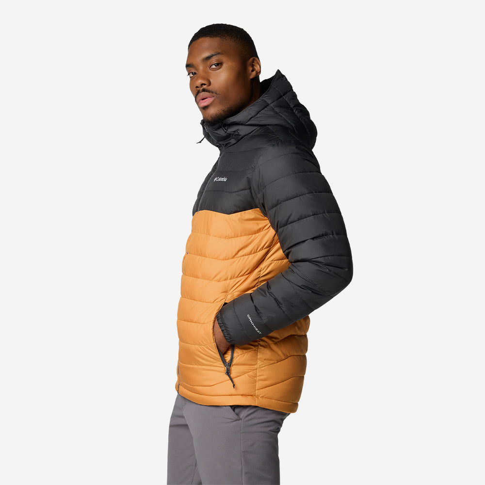 Áo Khoác Nam Columbia Powder Lite™ Ii Hooded - Vàng - Supersports Vietnam