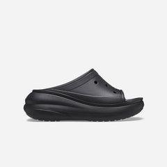 Dép Quai Ngang Unisex Crocs Crush - Đen - Supersports Vietnam
