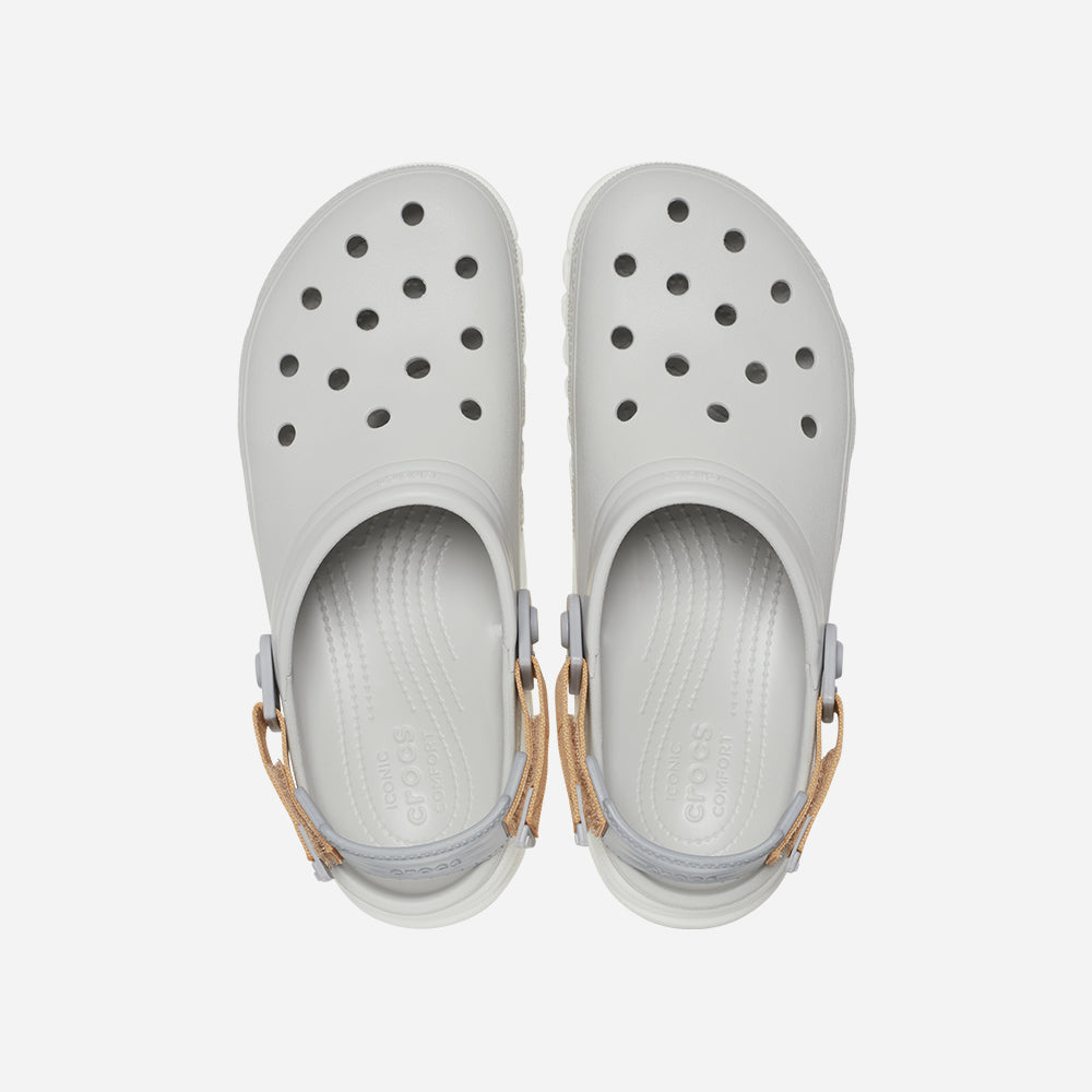 Giày Clog Unisex Crocs Duet Max Ii - Xám - Supersports Vietnam