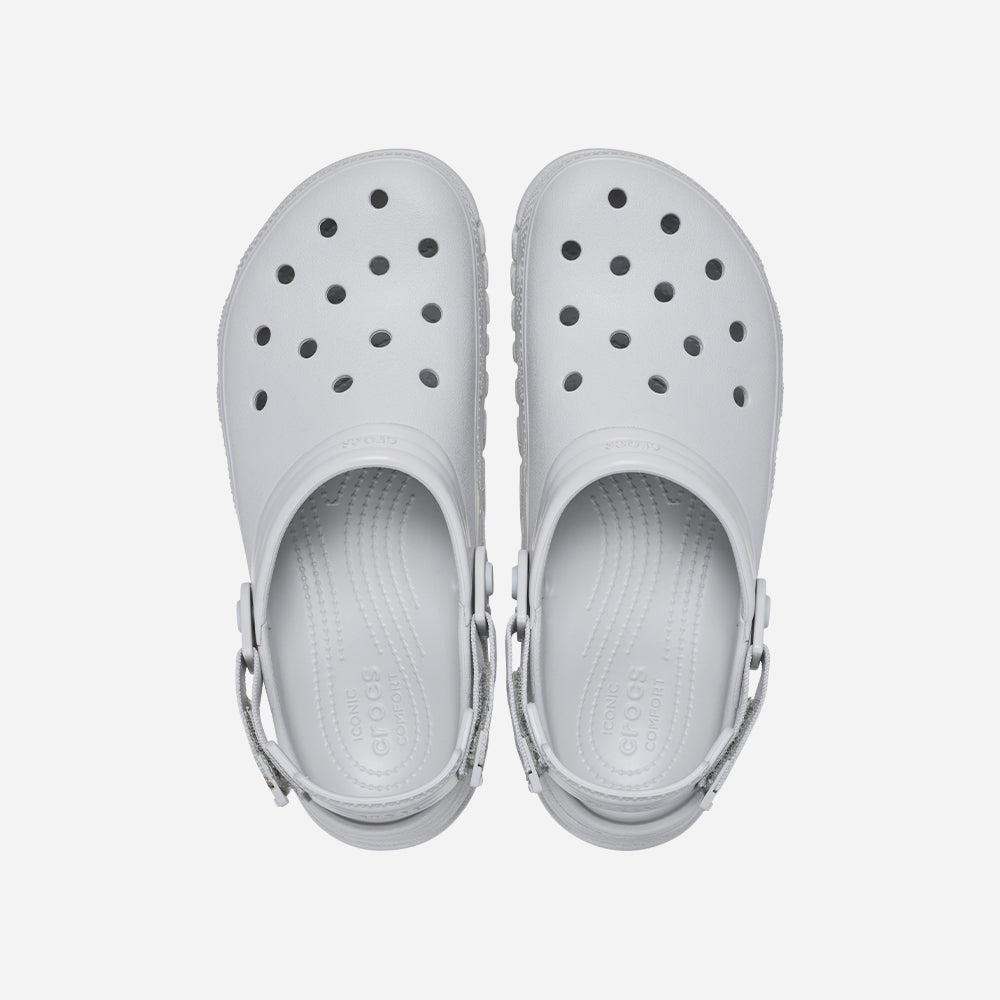 Giày Clog Unisex Crocs Duet Max Ii - Xám - Supersports Vietnam