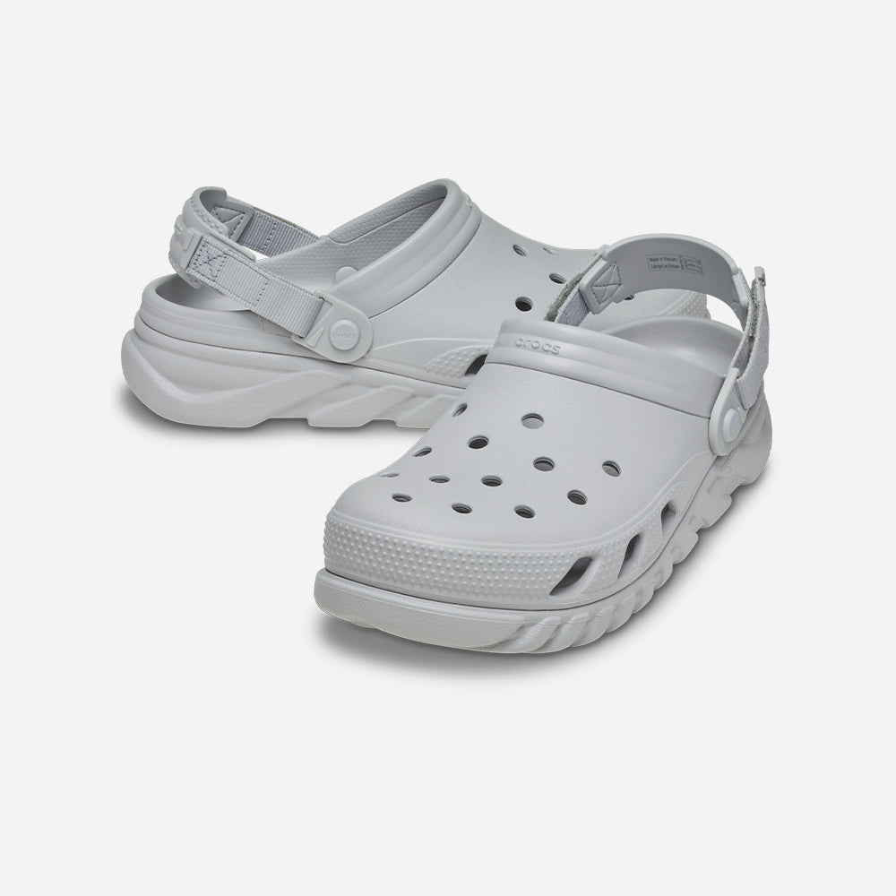 Giày Clog Unisex Crocs Duet Max Ii - Xám - Supersports Vietnam