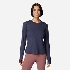 Women's Columbia Boundless™ Days Knit Long Sleeve Tee - Navy