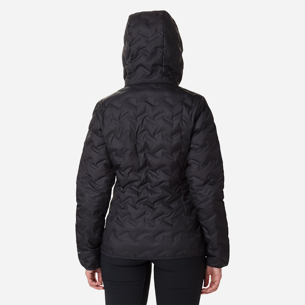 Áo Khoác Nữ Columbia Delta Ridge™ II Down Hooded - Đen - Supersports Vietnam
