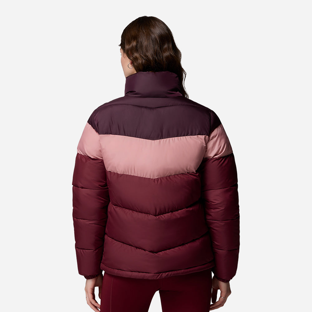 Áo Khoác Nữ Columbia Puffect™ Ii Colorblock - Đỏ - Supersports Vietnam