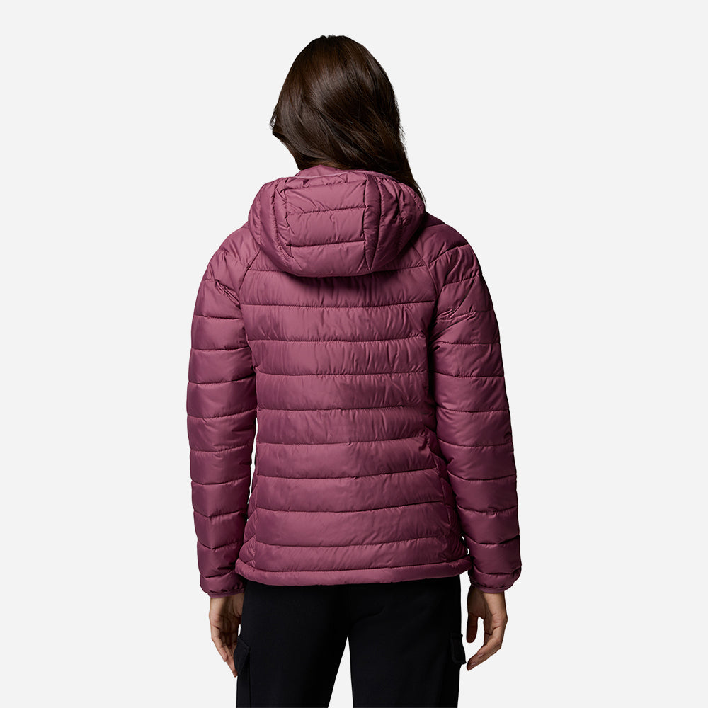 Áo Khoác Nữ Columbia Powder Lite™ II Hooded - Hồng - Supersports Vietnam