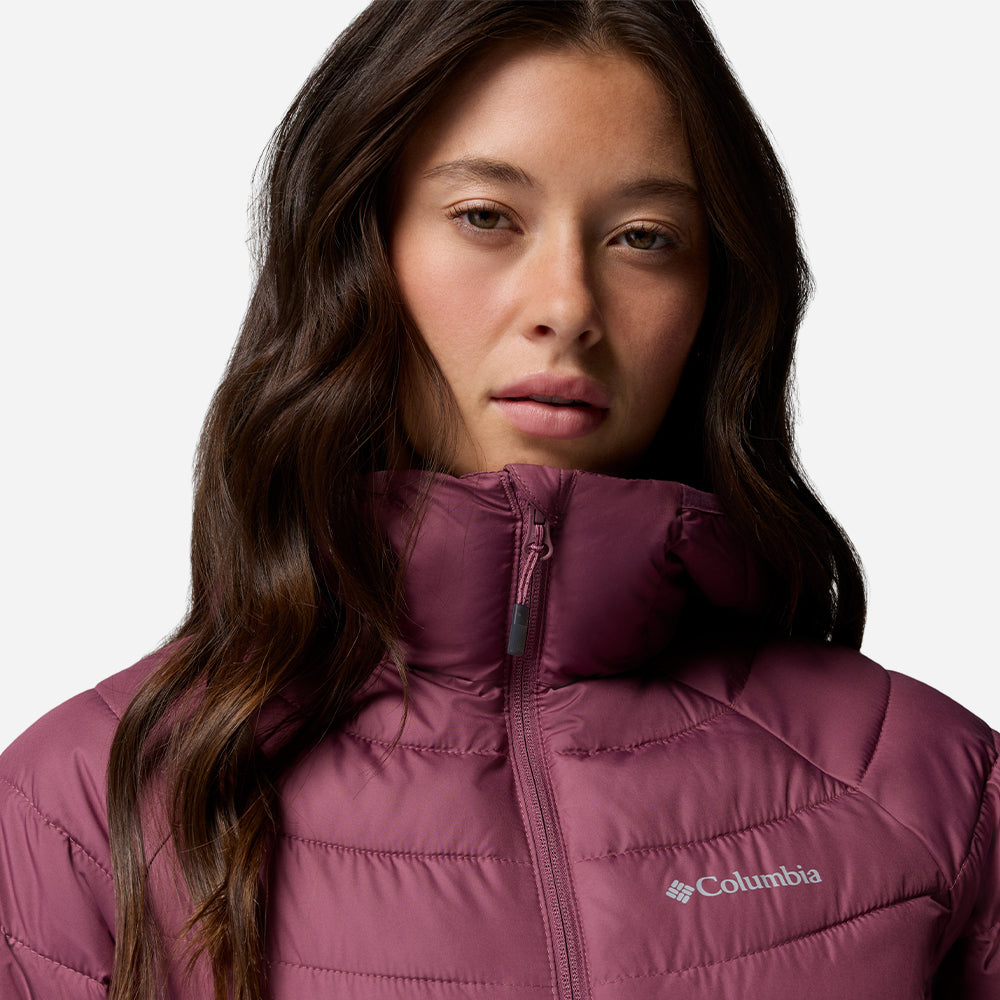 Áo Khoác Nữ Columbia Powder Lite™ II Hooded - Hồng - Supersports Vietnam