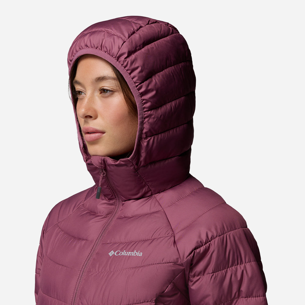 Áo Khoác Nữ Columbia Powder Lite™ II Hooded - Hồng - Supersports Vietnam