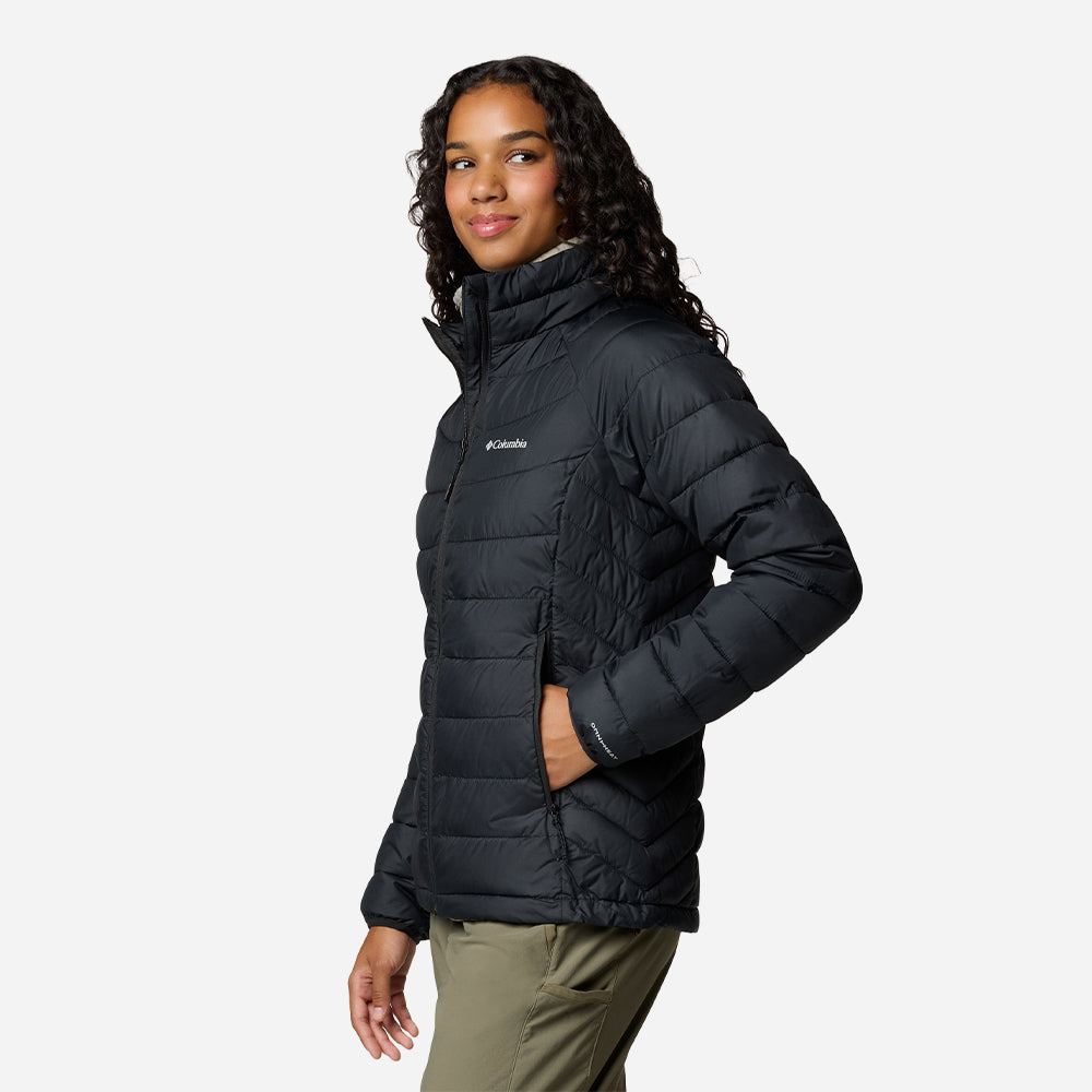 Áo Khoác Nữ Columbia Powder Lite™ II Full Zip - Đen - Supersports Vietnam