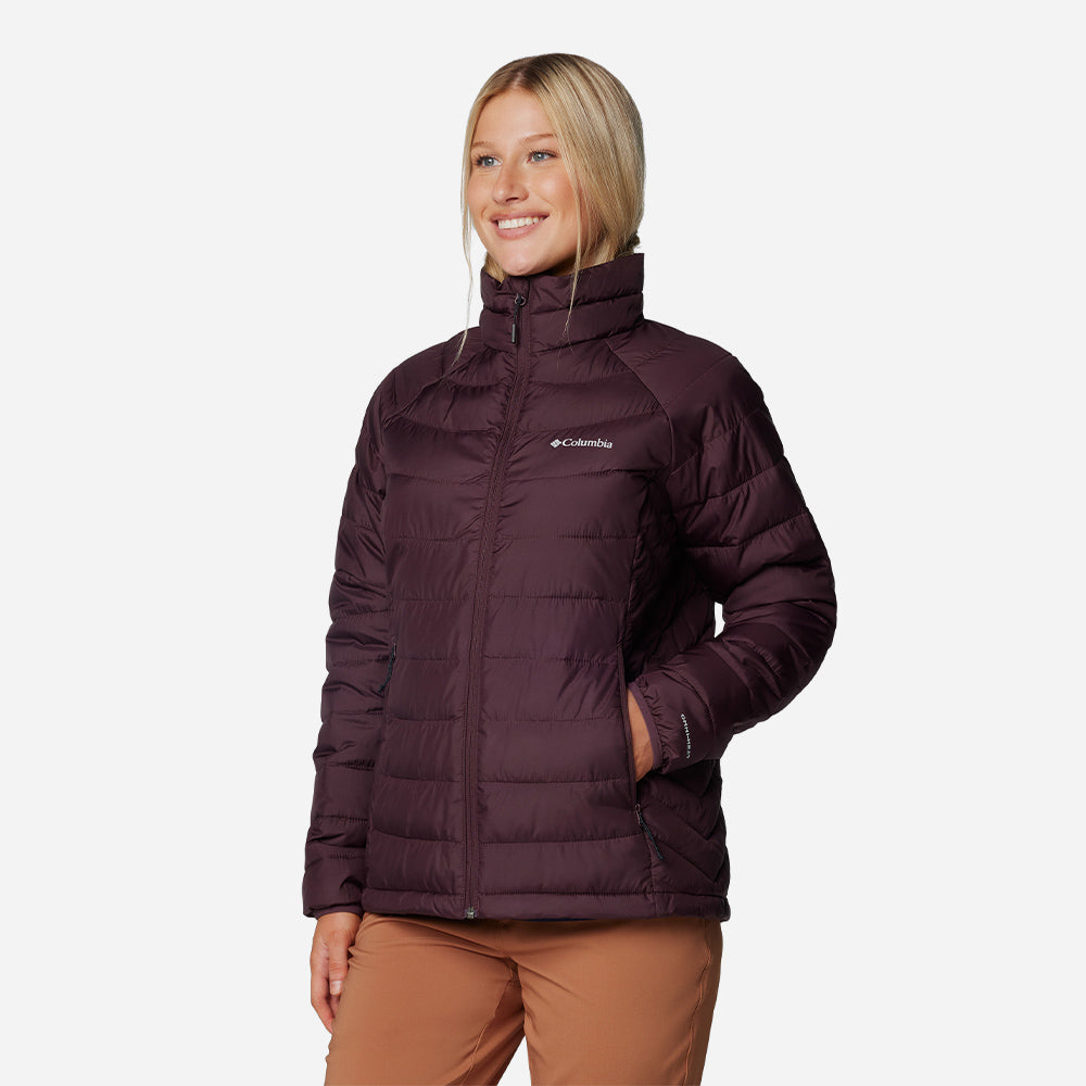 Áo Khoác Nữ Columbia Powder Lite™ Ii Full Zip - Tím - Supersports Vietnam