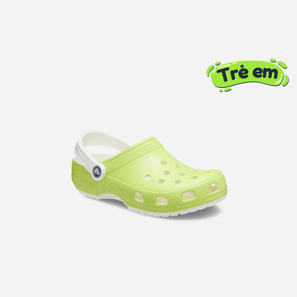 Giày Clog Trẻ Em Crocs Classic Glow In The Dark - Supersports Vietnam