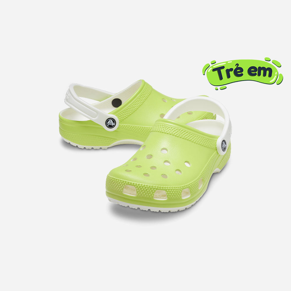 Giày Clog Trẻ Em Crocs Classic Glow In The Dark - Supersports Vietnam