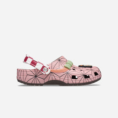 Giày Clog Unisex Crocs Demon Slayer Nezuko Classic - Hồng - Supersports Vietnam