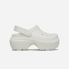 Giày Clog Unisex Crocs Stomp - Trắng - Supersports Vietnam