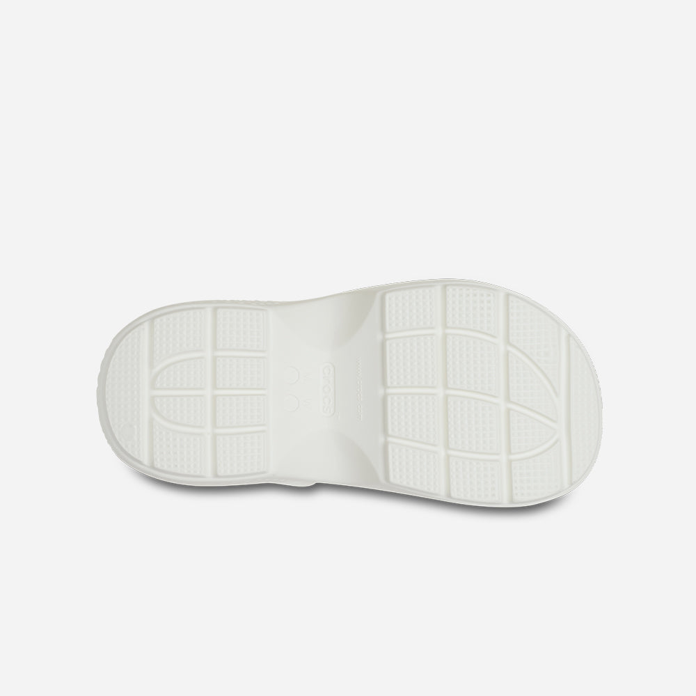 Giày Clog Unisex Crocs Stomp - Trắng - Supersports Vietnam